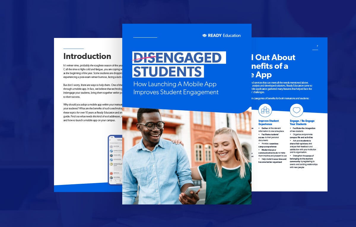 Disengaged Students - How Launching A Mobile App Improves Student Engagement